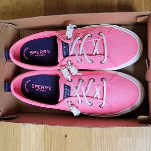 Women's Sperry Pier Wave Pink Size 8.5